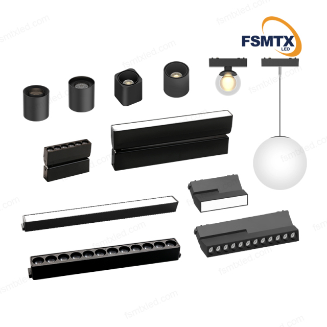 48V low-voltage woven track  Ultra-Thin Magnet Track Light