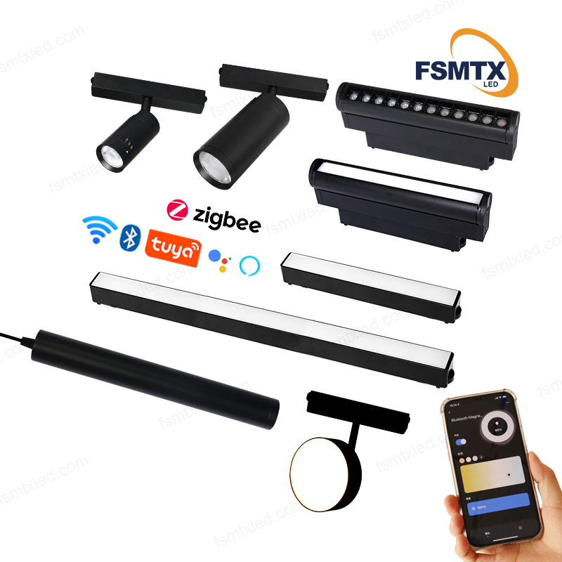 AS26  48V low-voltage 6mm Ultra-thin Magnetic track light