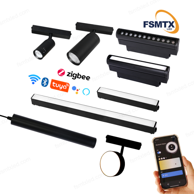 AS26  48V low-voltage 6mm Ultra-thin Magnetic track light