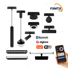 48V Smart control LED Magnetic Track Light