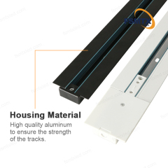 Hot Sale 3 Wire Recessed Track Rail