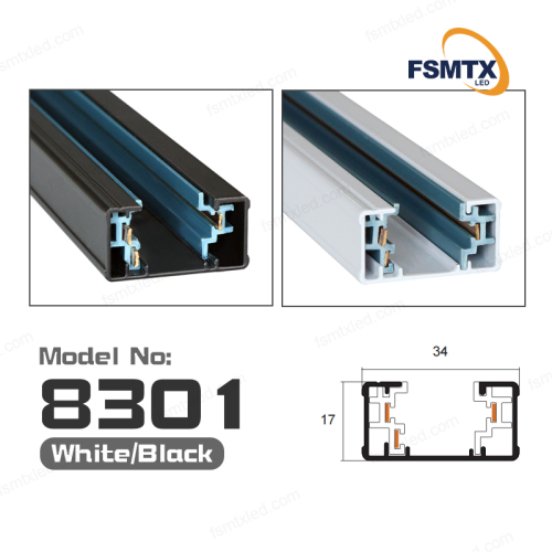 3 Wires 1 Phase LED Light Track