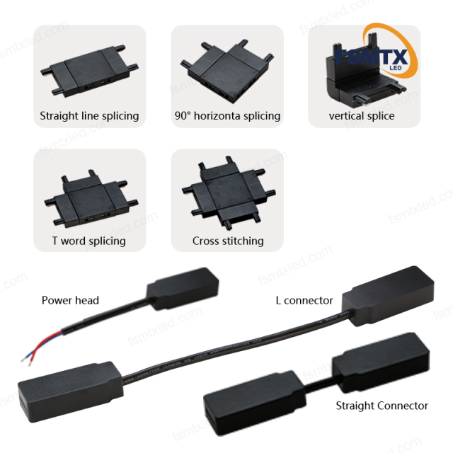 Ultra-Thin  6MM  Magnetic  track light  Magnetic Track
