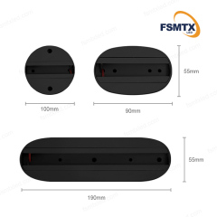 2 Wire LED Track Rail Adaptor Box Track Adapter
