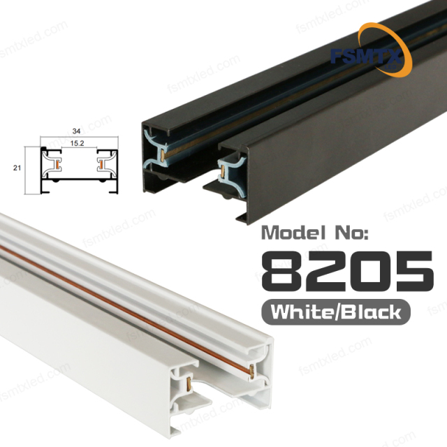 AS-8203/8205/8212 High Quality 2 Wire Led Track Rail