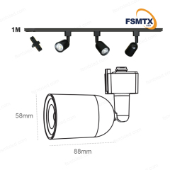 350 degree adjustable Custom LED Track Light Set