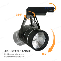 cob chip rotated 360 Track Focus Light