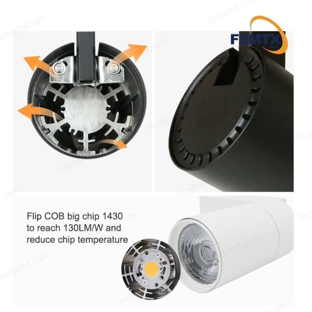 AS-7104 High CRI LED Track Lighting