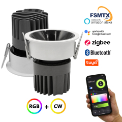 AS-9118 Bluetooth control Recessed Dimmable Downlight