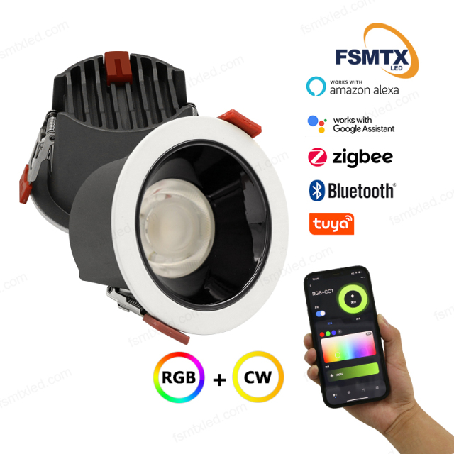 AS-9115 Smart RGB CCT Downlights