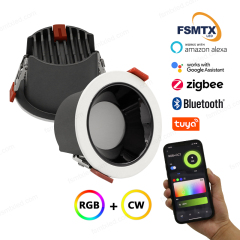 AS-9116 smart control LED Ceiling Downlights Lights