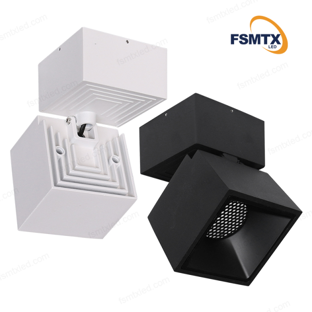 AS-3112 Round Adjustable COB spotlight