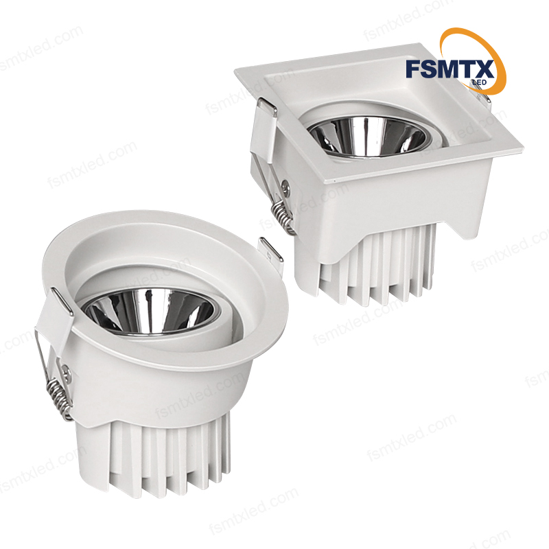 AS-9108 Recessed Round Square Rectangle LED Downlight