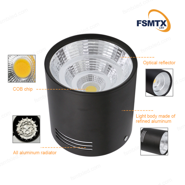 AS-3109 Surface Mounted COB Downlight