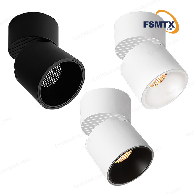 AS-3112 Round Adjustable COB spotlight