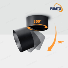 AS-3103 Rotatable Cylinder Spotlight