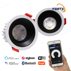 AS-9133 Anti Glare Narrow Side Round Downlights