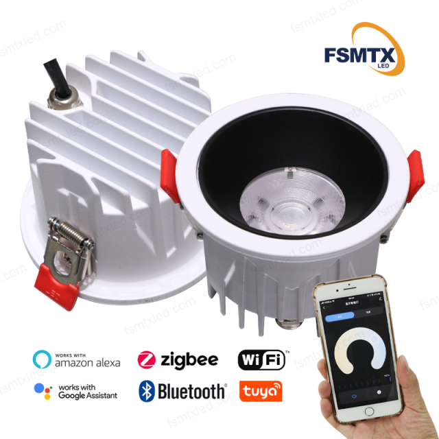 AS-9133 Anti Glare Narrow Side Round Downlights