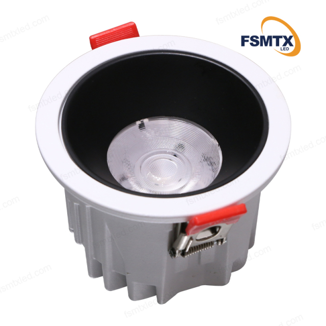 AS-9133 Anti Glare Narrow Side Round Downlights