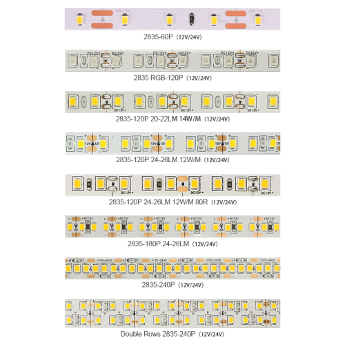 Waterproof Under Cabinet Led Strip Lighting Led Strip Lights For Bedroom 12v 24v Led Strip