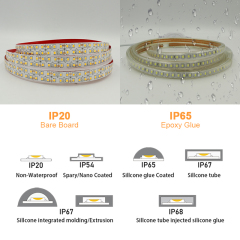 Waterproof Under Cabinet Led Strip Lighting Led Strip Lights For Bedroom 12v 24v Led Strip