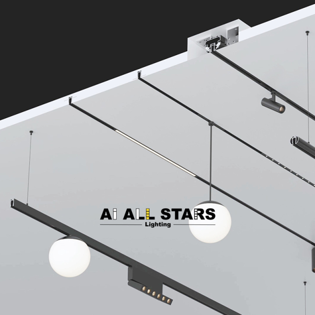 Extremely Narrow hanging install Magnetic Pendant Lights