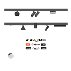 Surface Mounting Office Use 48V Ultra-thin Magnetic Track Spot Lights