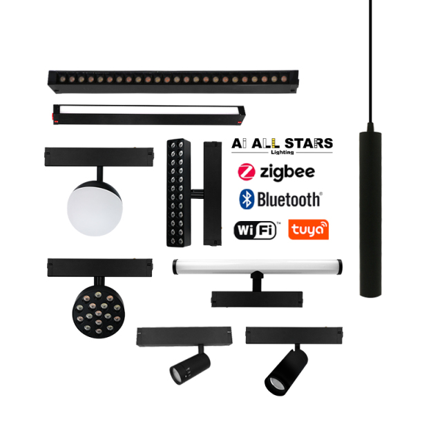 Human Touchable Design Patent 220V  Magnetic Zoomable Track Light