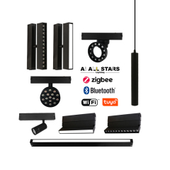 25M Modern Indoor 3 Color Changeable Magnetic Flood Light