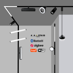 Human Touchable Design Patent 220V  Magnetic Zoomable Track Light