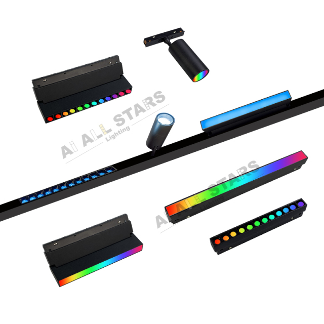 Exclusive Design Remote Control Adjustment Magnetic Spot Light