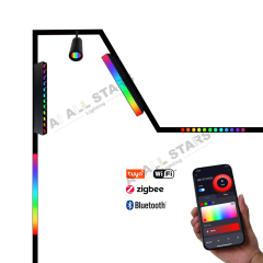 Low Voltage Commercial RGBCW Magnetic Foldable Grille Light