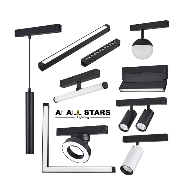 24M Factory Direct Commercial  Magnetic Track Spot Light