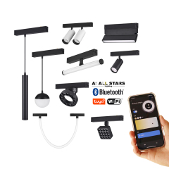 24M Adjustable Beam Angle Magnetic Zoomable Track Light