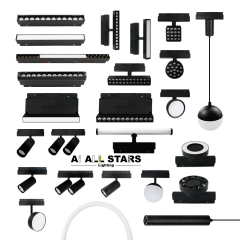 Surface Mounted 48V Smart Control Magnetic Spot Light