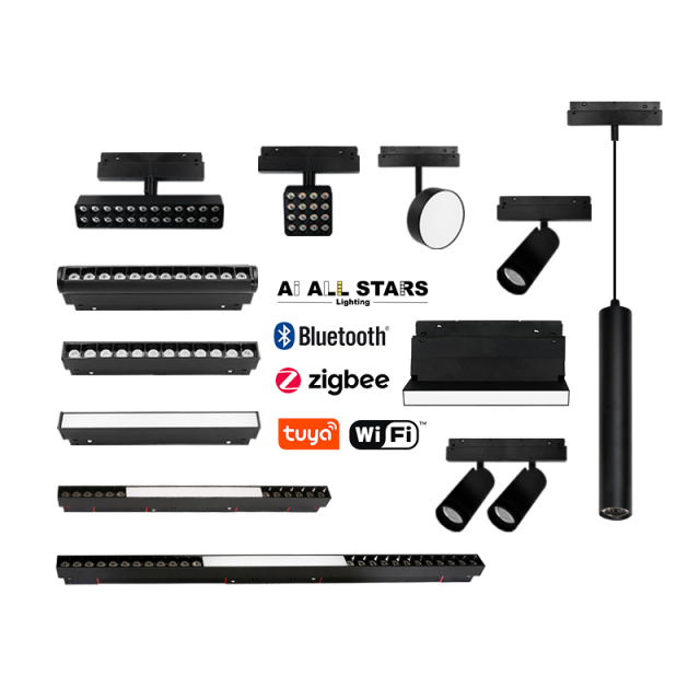 Tuya Wifi BlueTooth Magnetic Zoomable Track Light-Series
