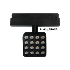 48V Modern Intelligent System Magnetic Square Grille Light