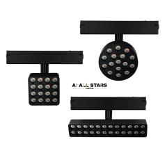 220V Rectangle Square Round 25M Magnetic Grille Light