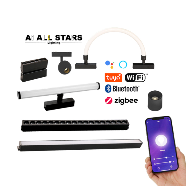 Easy-install Woven Commercial  Magnetic Ball Light