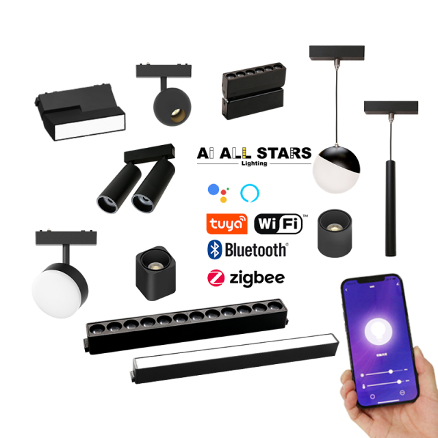 Easy-install Woven Commercial  Magnetic Ball Light