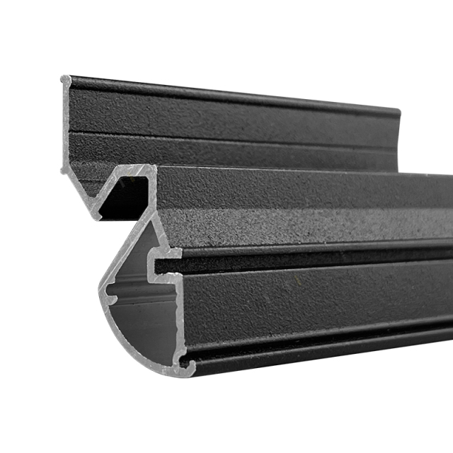 AS-S25 Wholesale Price Arc Hotel Ceiling Wall Stretch Ceiling Profile