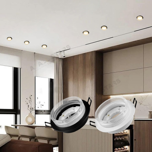 AS-1461 High Light Transmittance GX53 Downlight Housing
