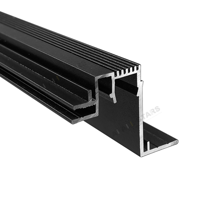 Hide light strip stretch ceiling aluminum profile