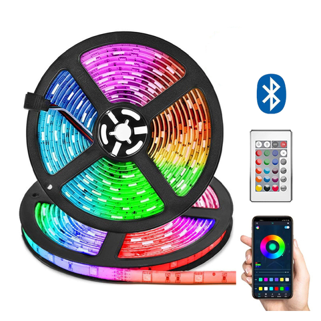 RGB Bluetooth Control Music Led Light Strip Wholesale