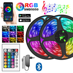 RGB Bluetooth Control Music Led Light Strip Wholesale