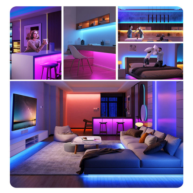 RGB Bluetooth Control Music Led Light Strip Wholesale