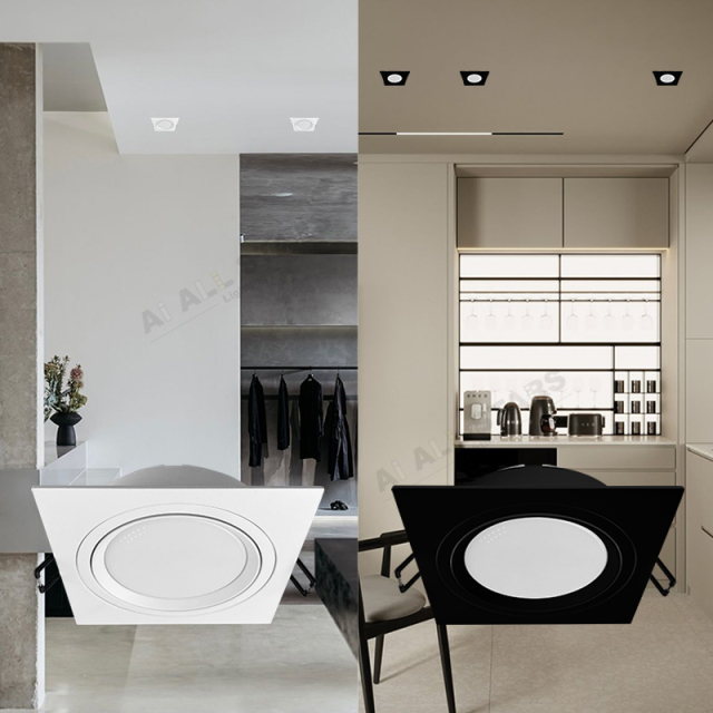 AS-1472-1 Factory Price Aluminum GX53 Spotlight Housing