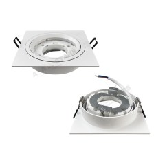 AS-1472-1 Factory Price Aluminum GX53 Spotlight Housing