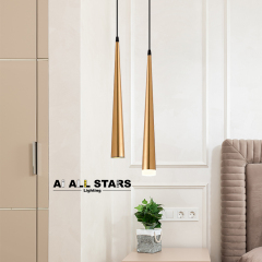 Custom Bedroom Anti-glare Freely Adjustable Pendant Lights