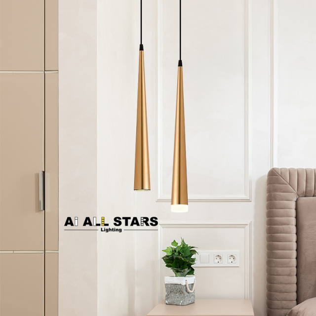 Custom Bedroom Anti-glare Freely Adjustable Pendant Lights